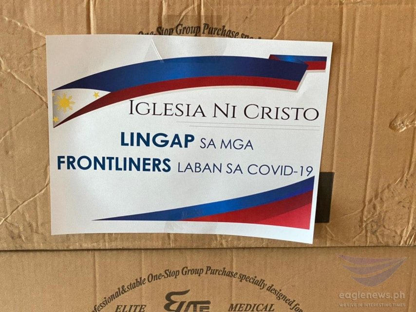 INC-donation-to-QC-07-854x640 The Iglesia Ni Cristo donates PhP13.2 million worth of personal protective equipment (PPEs) and medical supplies to the Quezon City government to assist in the fight against COVID-19. This is the second donation made to the city government, following a PhP5 million in assistance extended previously.